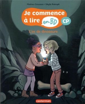 Je commence à lire en BD : CP - L'os du dinosaure