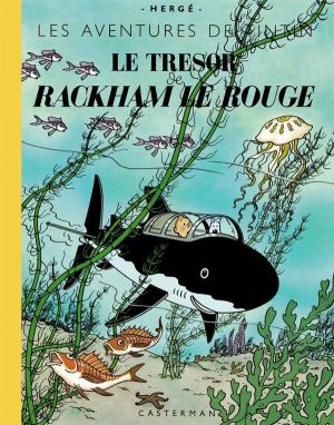 Tintin tome 12 - le trésor de Rackham le rouge (fac-similé couleurs - format géant)