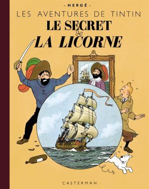 Tintin tome 11 - le secret de la licorne (fac-similé couleurs - format géant)