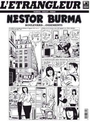 l'étrangleur - Nestor burma - boulevard... ossements - Journal tome 1/3