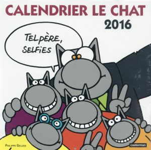 Le chat calendrier 2016
