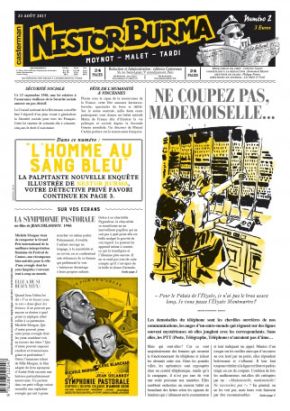 Nestor Burma - L'homme au sang bleu - journal tome 2