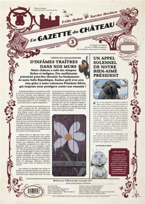 Le château des animaux - gazette tome 3