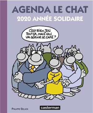 Calendrier Le chat - 2020 année solidaire de Philippe Geluck - Grand Format  - Livre - Decitre