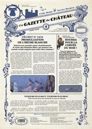 Le château des animaux - gazette tome 4