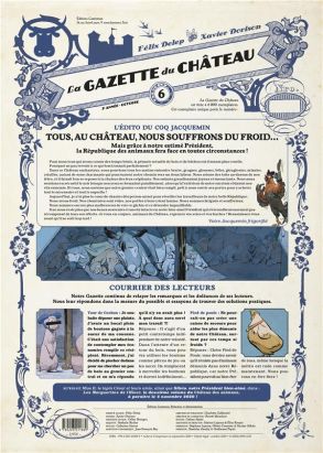 Le château des animaux - gazette tome 6