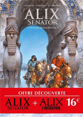 Alix tome 1 + Alix Senator tome 11 - pack découverte