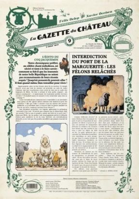 Le château des animaux - gazette tome 9