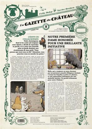 Le château des animaux - gazette tome 8