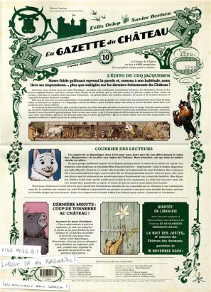 Le château des animaux - gazette tome 10