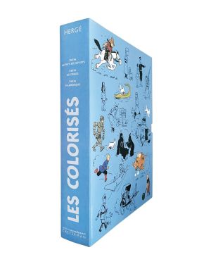 Coffret Tintin tomes 1 à 3 (colorisés)