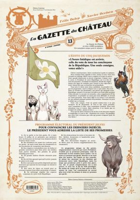 Le château des animaux - gazette tome 13