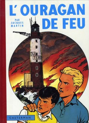 Lefranc tome 2 - l'ouragan de feu (fac-similé 1961)