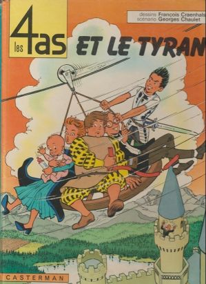 4 as (Les) tome 10 - Les 4 as et le tyran (éd. 1971)