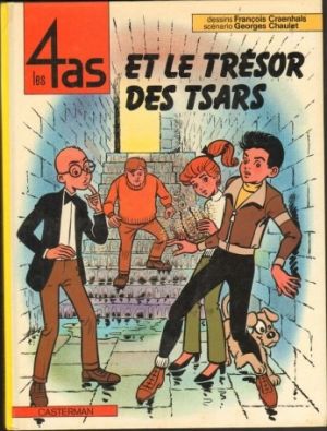 Les 4 as tome 21 - et le trésor du tsar
