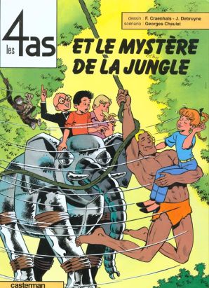 Les 4 as tome 29 - et le mystère de la jungle