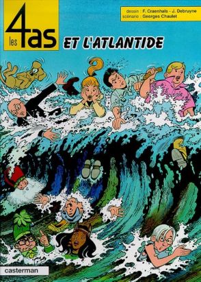 Les 4 as tome 33 - et l'atlantide