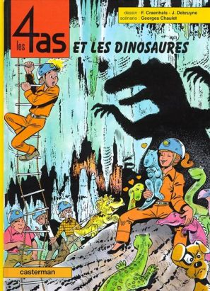 Les 4 as tome 35 - et les dinosaures Les 4 as tome 35 - et les dinosaures