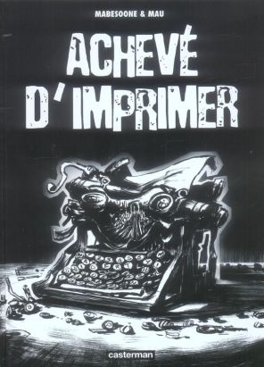 achevé d'imprimer