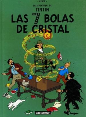 tintin ; en espagnol ; las 7 bolas de cristal