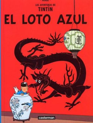 tintin tome 4 - fac similé espagnol - le lotus bleu tintin tome 4 - fac similé espagnol - le lotus bleu