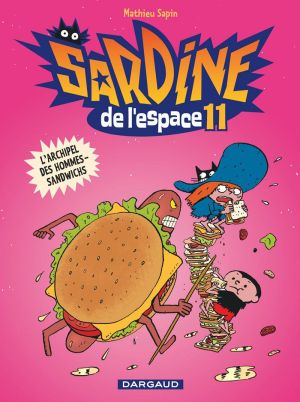 Sardine de l'espace tome 11 - l'archipel des hommes-sandwichs