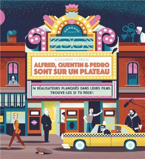 Alfred, Quentin et Pedro sont sur un plateau