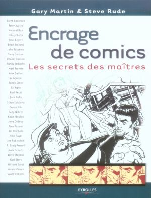 encrage de comics, les secrets des maîtres