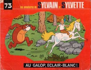 Sylvain et Sylvette (03-série : Fleurette nouvelle série) tome 73 - Au galop, Eclair-Blanc (éd. 1975) Sylvain et Sylvette (03-série : Fleurette nouvelle série) tome 73 - Au galop, Eclair-Blanc (éd. 1975)