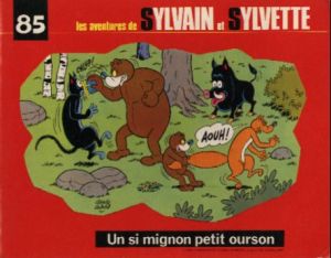 Sylvain et Sylvette (03-série : Fleurette nouvelle série) tome 85 - Un si mignon petit ourson (éd. 1976)