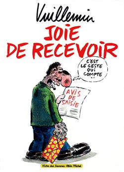 joie de recevoir
