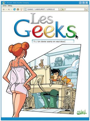 les geeks tome 1 - un clavier azerty en vaut deux