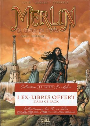 Merlin la quête de l'épée tome 1 (avec ex-libris)