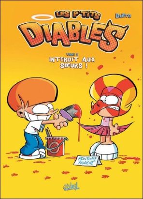 les p'tits diables tome 9 -stickers en cadeau les p'tits diables tome 9 -stickers en cadeau