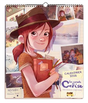 Les carnets de Cerise - calendrier 2016
