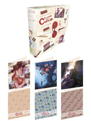 Les carnets de Cerise - Set de 12 cartes + enveloppes