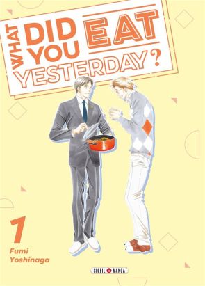 What did you eat yesterday ? tome 1