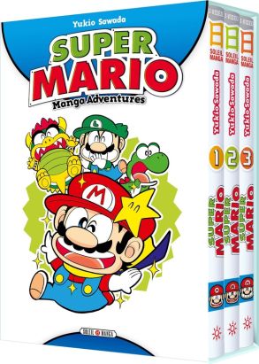 Super Mario manga adventures - coffret tomes 1 à 3