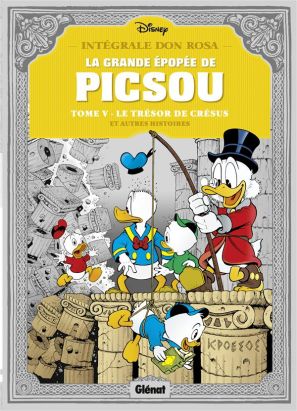 la grande épopée de picsou tome 5 - le trésor de Crésus