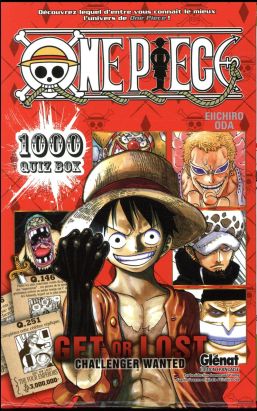 One Piece - coffret - quiz book tomes 1 et 2