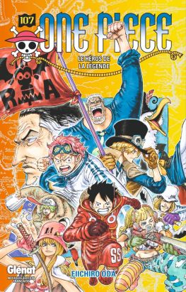 One Piece tome 107 (couverture métallisée)