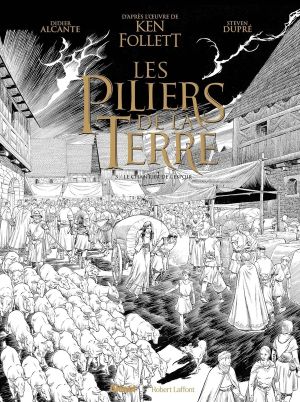 Les piliers de la Terre tome 3 (édition noir et blanc) + ex-libris offert