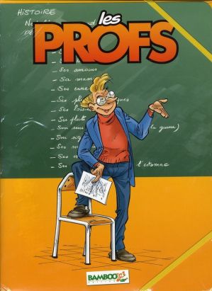 les profs - chemise tome 1 et tome 2