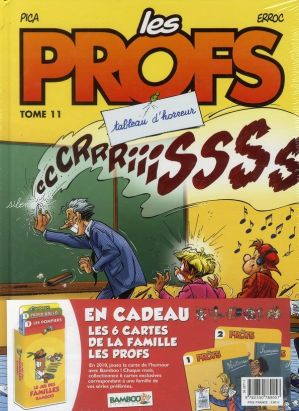 les profs tome 11 - en cadeau les 6 cartes de la famille les profs