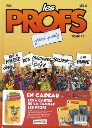les profs tome 12 - jeu des familles bamboo (+ jeu des familles bamboo)
