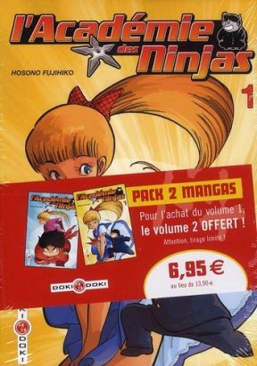 l'académie des ninjas tome 1 (+ tome 2 offert)