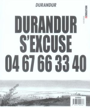 durandur tome 2 - Durandur s'excuse