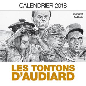 Les tontons d'Audiard - calendrier 2018