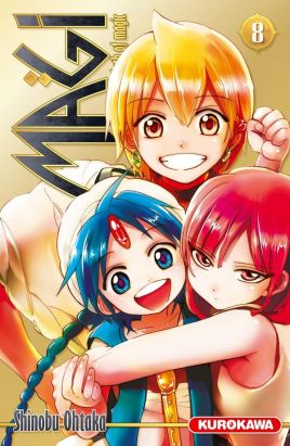 magi tome 8 - the labyrinth of magic
