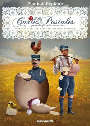 12 belles cartes postales